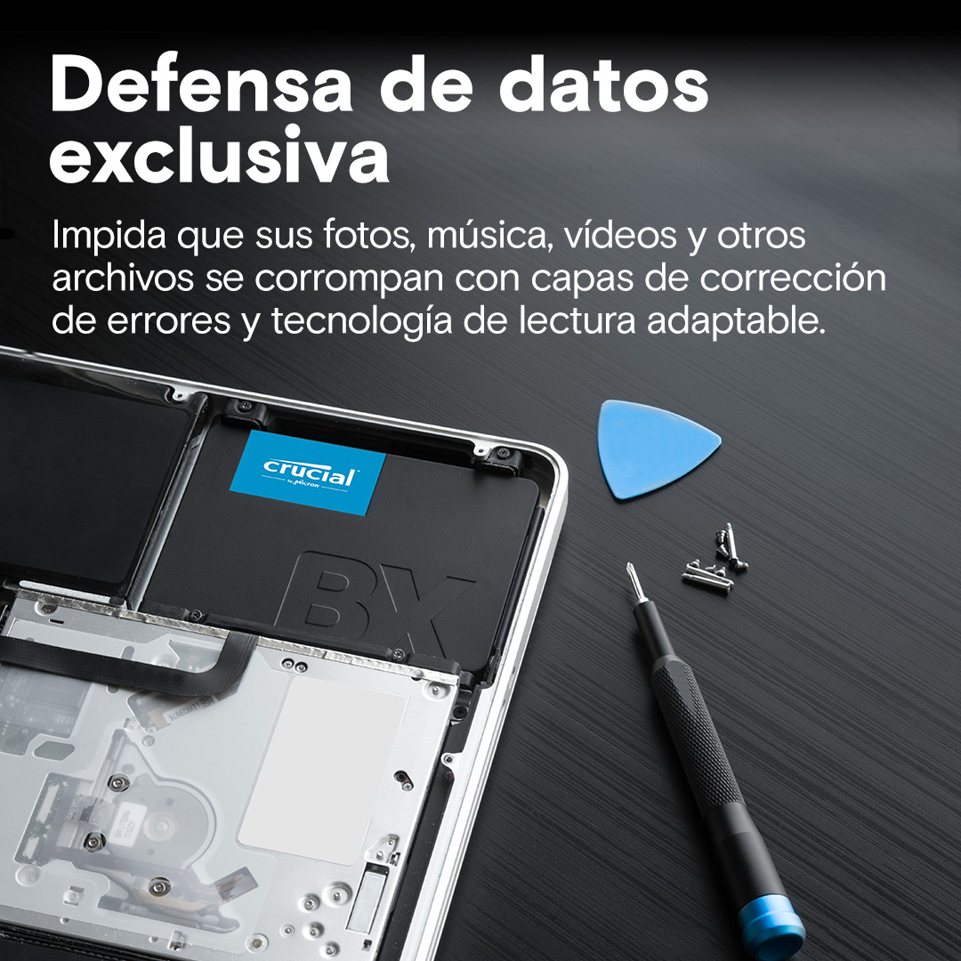 Crucial BX500 SSD Exclusive Data Defense Gallery Image 03 (ES_ES