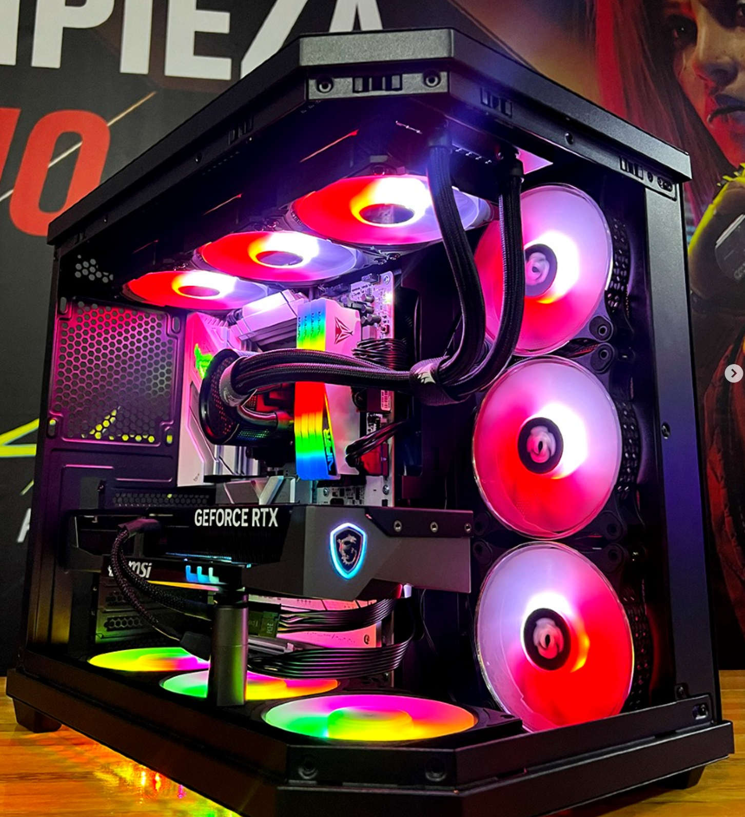 pc 7800x 3d rtx5070 gaming trio 2